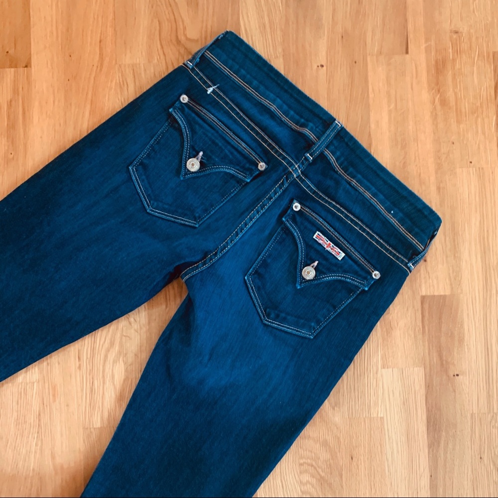 Hudson Ginny Crop Straight Jeans w/ Cuff Sz 27 - Picture 8 of 8